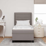 Letto a molle con materasso Talpa 190 x 90 cm Tessuto