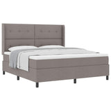 Letto a molle con cuscino Talpa 200 x 180 cm Tessuto