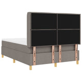 Letto a molle con materasso Talpa 140 x 190 cm Tessuto