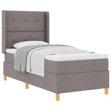Letto a molle con materasso Talpa 90 x 190 cm Tessuto