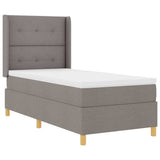 Letto a molle con materasso Talpa 90 x 190 cm Tessuto