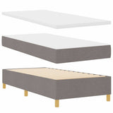 Letto a molle con materasso Talpa 90 x 190 cm Tessuto