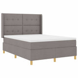 Letto a molle con testiera Talpa 140 x 200 cm Tessuto