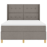Letto a molle con testiera Talpa 140 x 200 cm Tessuto