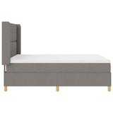 Letto a molle con testiera Talpa 140 x 200 cm Tessuto