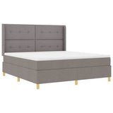 Letto a molle con testiera Talpa 180 x 200 cm Tessuto