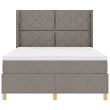 Letto a Molle con materasso Talpa 140 x 190 cm Tessuto