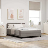 Letto a molle con materasso con led Talpa 140 x 190 cm Tessuto