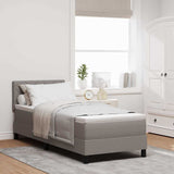 Letto a molle con strisce LED Talpa 80 x 200 cm Tessuto