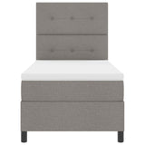 Letto a molle con strisce LED Talpa 90 x 190 cm Tessuto