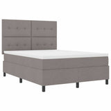 Letto a molle con strisce LED Talpa 160 x 200 cm Tessuto
