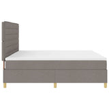 Letto a Sorgente LED con materasso Talpa 200 x 200 cm Tessuto