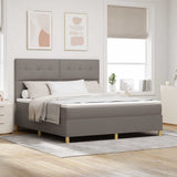 Letto a Sorgente LED con materasso Talpa 180 x 200 cm Tessuto