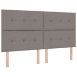 Letto a Sorgente LED con materasso Talpa 180 x 200 cm Tessuto