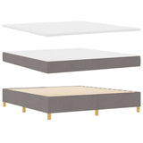 Letto a Sorgente LED con materasso Talpa 180 x 200 cm Tessuto