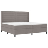 Letto a Sorgente LED con materasso Talpa 200 x 200 cm Tessuto