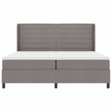 Letto a Sorgente LED con materasso Talpa 200 x 200 cm Tessuto