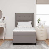 Letto a Sorgente LED con materasso Talpa 90 x 190 cm Tessuto