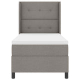 Letto a Sorgente LED con materasso Talpa 90 x 190 cm Tessuto
