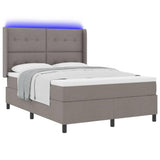 Letto a Sorgente LED con testiera Talpa 160 x 200 cm Tessuto