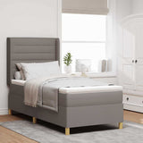 Letto a molle con strisce LED Talpa 90 x 200 cm Tessuto