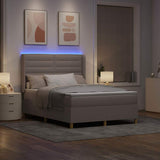 Letto a molle con materasso Talpa 140 x 190 cm Tessuto