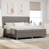 Letto a molle con materasso Talpa 140 x 200 cm Tessuto
