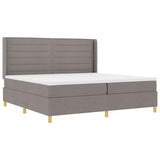 Letto a molle con materasso Talpa 140 x 200 cm Tessuto