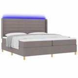 Letto a molle con materasso Talpa 140 x 200 cm Tessuto