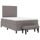 Letto a molle con testiera Talpa 120 x 200 cm Tessuto