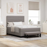 Letto a molle con materasso Talpa 140 x 190 cm Tessuto