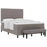 Letto a molle con materasso Talpa 140 x 190 cm Tessuto