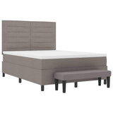Letto a molle con materasso Talpa 140 x 190 cm Tessuto