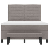 Letto a molle con materasso Talpa 140 x 190 cm Tessuto
