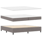 Letto a molle con testiera Talpa 200 x 200 cm Tessuto