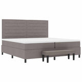 Letto a molle con testiera Talpa 200 x 200 cm Tessuto