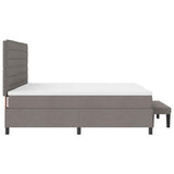 Letto a molle con testiera Talpa 200 x 200 cm Tessuto