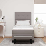 Letto a molle con testiera Talpa 90 x 190 cm Tessuto