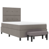 Letto a molle con testiera Talpa 120 x 200 cm Tessuto