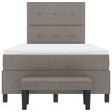 Letto a molle con testiera Talpa 120 x 200 cm Tessuto