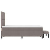 Letto a molle con testiera Talpa 120 x 200 cm Tessuto