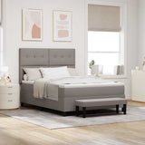 Letto a molle con testiera Talpa 160 x 200 cm Tessuto