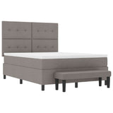 Letto a molle con testiera Talpa 160 x 200 cm Tessuto