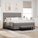 Letto a molle con testiera Talpa 180 x 200 cm Tessuto