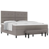 Letto a molle con testiera Talpa 180 x 200 cm Tessuto