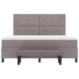 Letto a molle con testiera Talpa 180 x 200 cm Tessuto