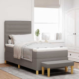 Letto a molle con testiera Talpa 200 x 90 cm Tessuto