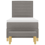 Letto a molle con testiera Talpa 200 x 90 cm Tessuto