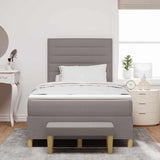 Letto a molle con testiera Talpa 200 x 120 cm Tessuto