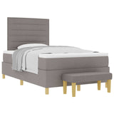Letto a molle con testiera Talpa 200 x 120 cm Tessuto